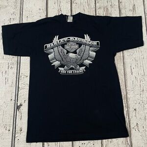 Harley-Davidson Motorcycles Minnesota Crewneck Bike Tee Top Shirt